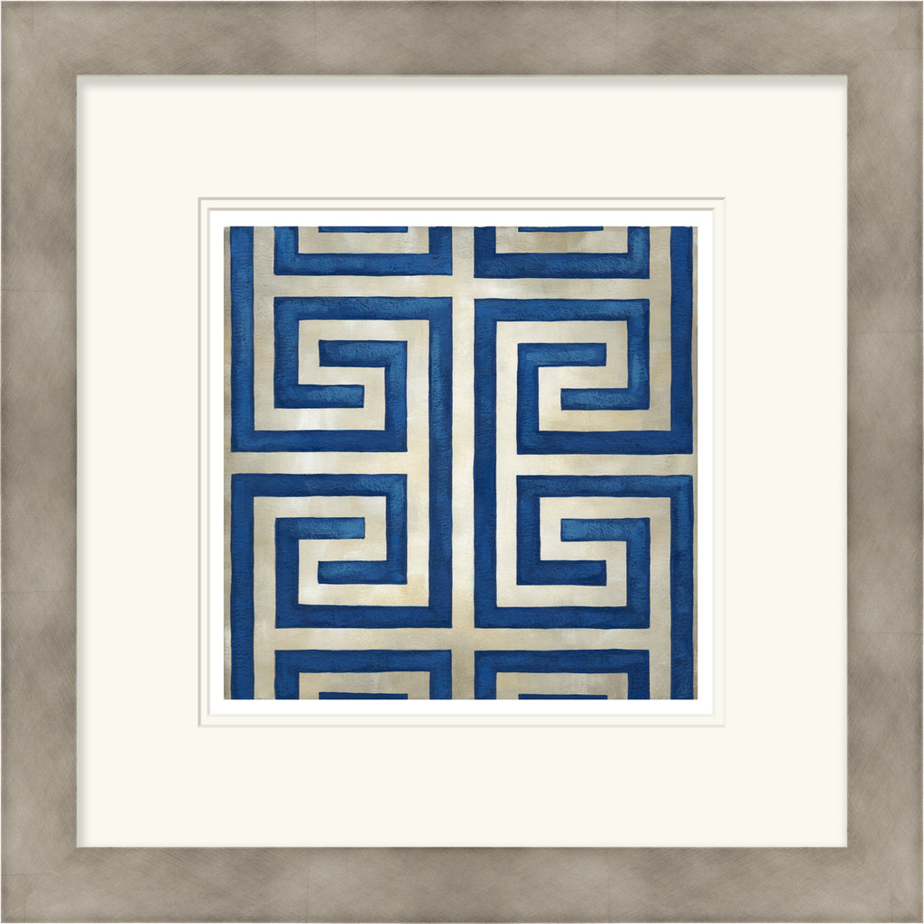 Surya Wall Decor LJ-4062 Blue by Chariklia Zarris 19 X 19 Square