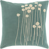 Surya Abo Blooming Buds LJA-002 Pillow by Lotta Jansdotter 18 X 18 X 4 Poly filled