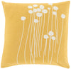 Surya Abo Blooming Buds LJA-004 Pillow by Lotta Jansdotter 18 X 18 X 4 Down filled