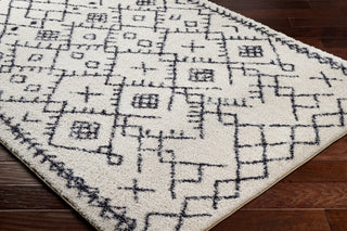 Surya Lykke LKK-2308 Light Grey Area Rug Corner Shot