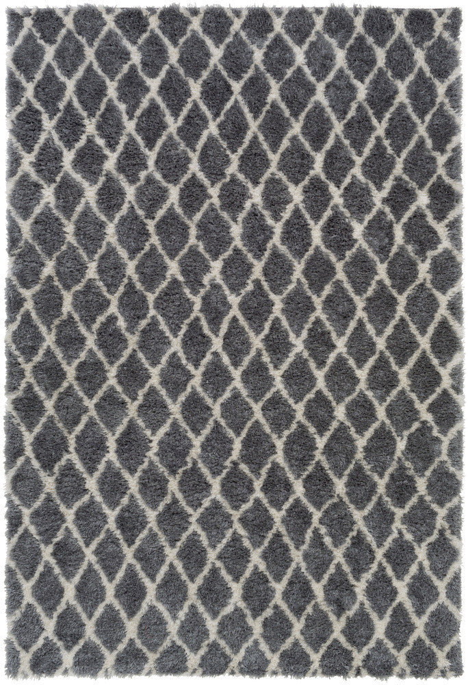 Surya Llana LLN-1000 Grey/White Area Rug main image