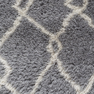 Surya Llana LLN-1004 Grey/White Area Rug Closeup