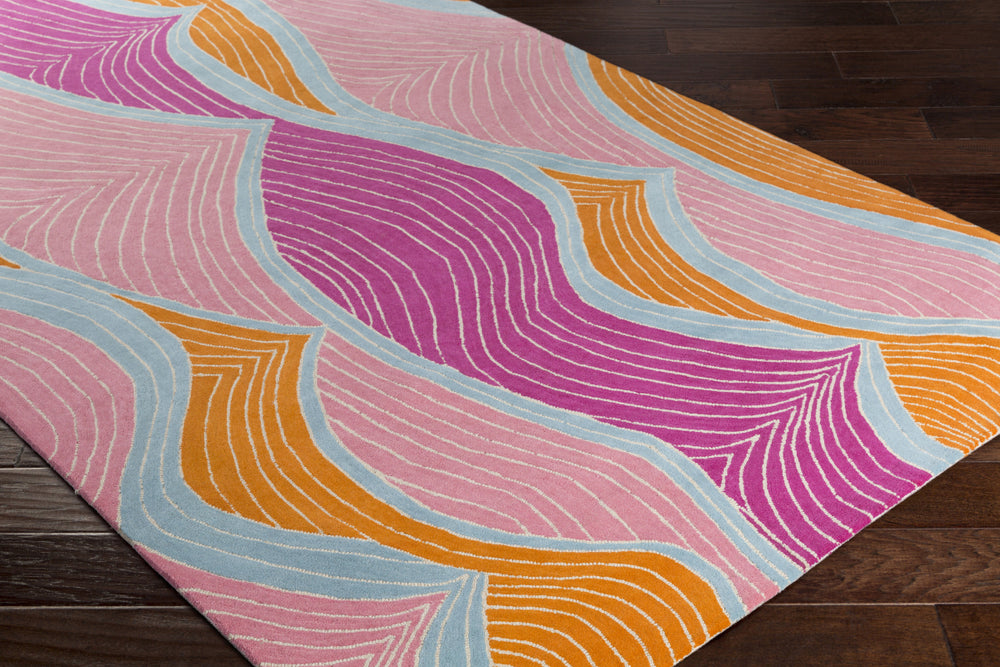 Surya Lullaby LLY-5004 Area Rug Corner Shot Feature
