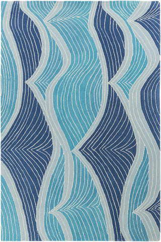 Lullaby LLY-5005 Blue Area Rug by Surya 5' X 7'6''