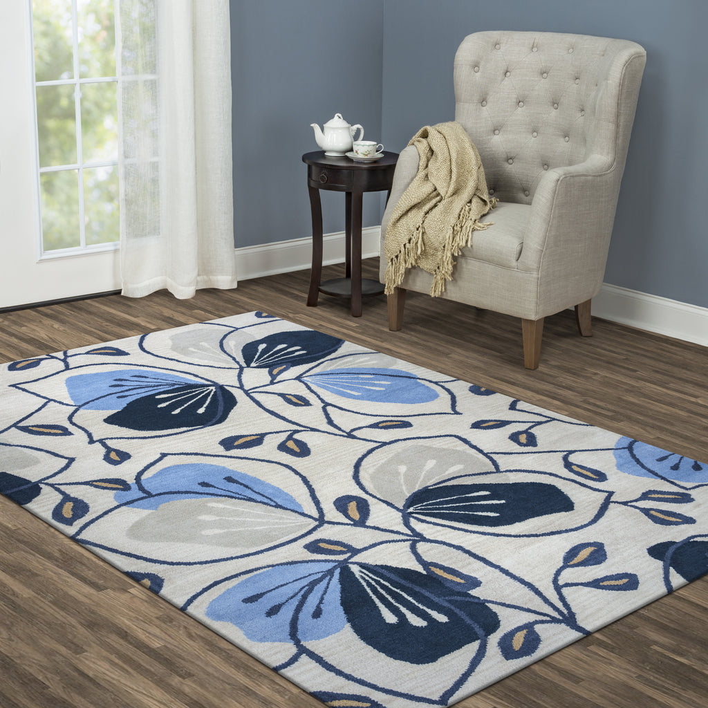 Rizzy Arden Loft-Lewis Manor LM9399 Natural Area Rug  Feature