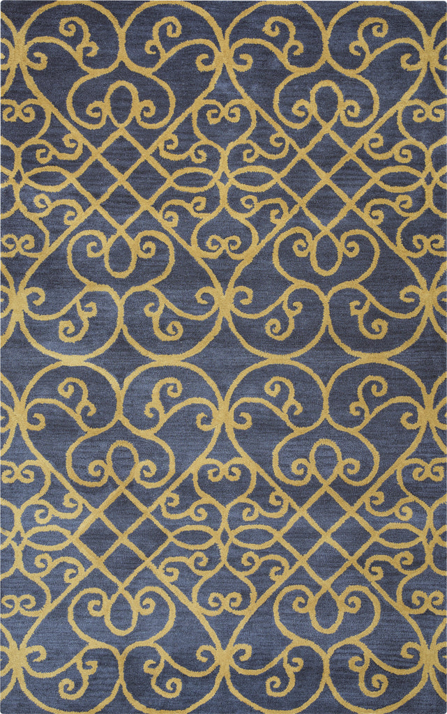 Rizzy Arden Loft-Lewis Manor LM9403 Charcoal Area Rug main image