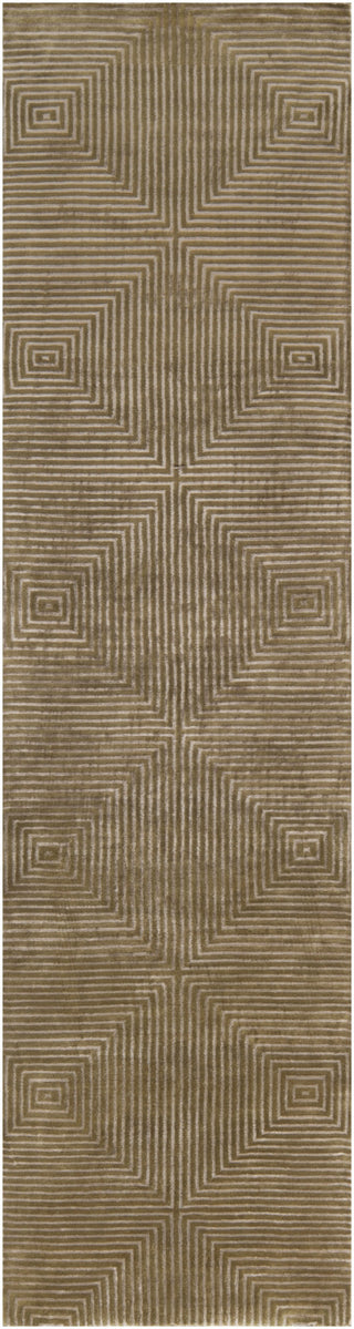 Surya Luminous LMN-3007 Olive Area Rug by Candice Olson 2'6'' x 10' Runner