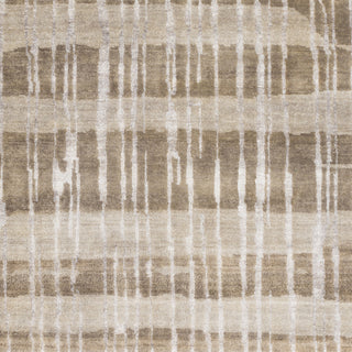 Surya Luminous LMN-3021 Olive Hand Knotted Area Rug by Candice Olson Sample Swatch