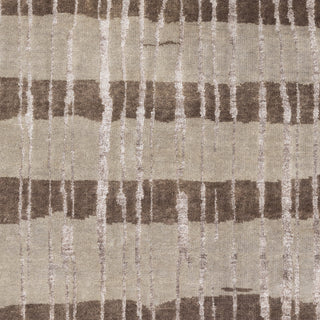 Surya Luminous LMN-3023 Dark Brown Area Rug by Candice Olson Sample Swatch