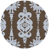 Momeni Lil Mo Classic LMI-1 Baby Blue Area Rug Close up