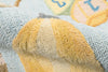 Momeni Lil Mo Classic LMI-2 Baby Blue Area Rug Detail Shot