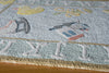 Momeni Lil Mo Classic LMI-2 Baby Blue Area Rug Closeup