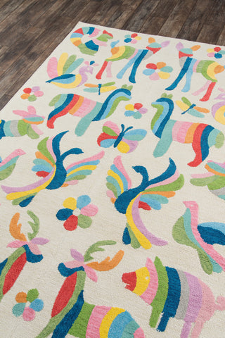 Momeni Lil Mo Classic LMI-7 Multi Area Rug Corner Image