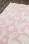 Momeni Lil Mo Classic LMI-7 Pink Area Rug Corner Image