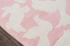 Momeni Lil Mo Classic LMI-7 Pink Area Rug Close up