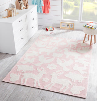 Momeni Lil Mo Classic LMI-7 Pink Area Rug Main Image Feature