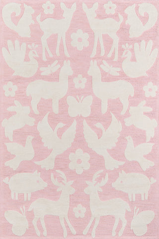 Momeni Lil Mo Classic LMI-7 Pink Area Rug main image