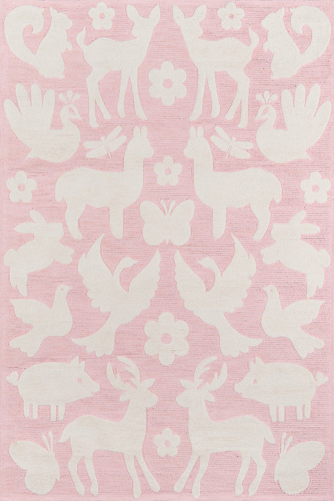 Momeni Lil Mo Classic LMI-7 Pink Area Rug