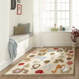 Momeni Lil Mo Whimsy LMJ-2 Ivory Area Rug