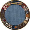 Momeni Lil Mo Whimsy LMJ-4 Denim Area Rug Closeup