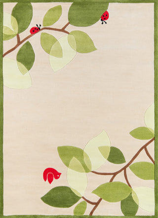 Momeni Lil Mo Whimsy LMJ-6 Ivory Area Rug 