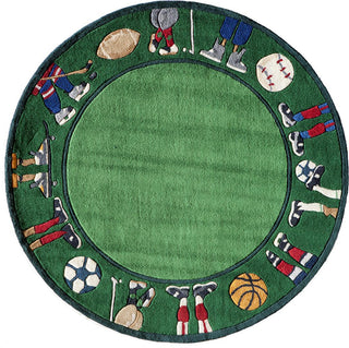 Momeni Lil Mo Whimsy LMJ-9 Grass Area Rug Closeup