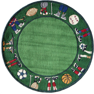 Momeni Lil Mo Whimsy LMJ-9 Grass Area Rug Detail Shot