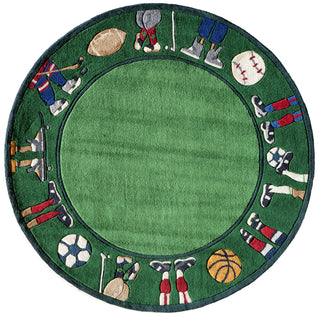 Momeni Lil Mo Whimsy LMJ-9 Grass Area Rug Close up