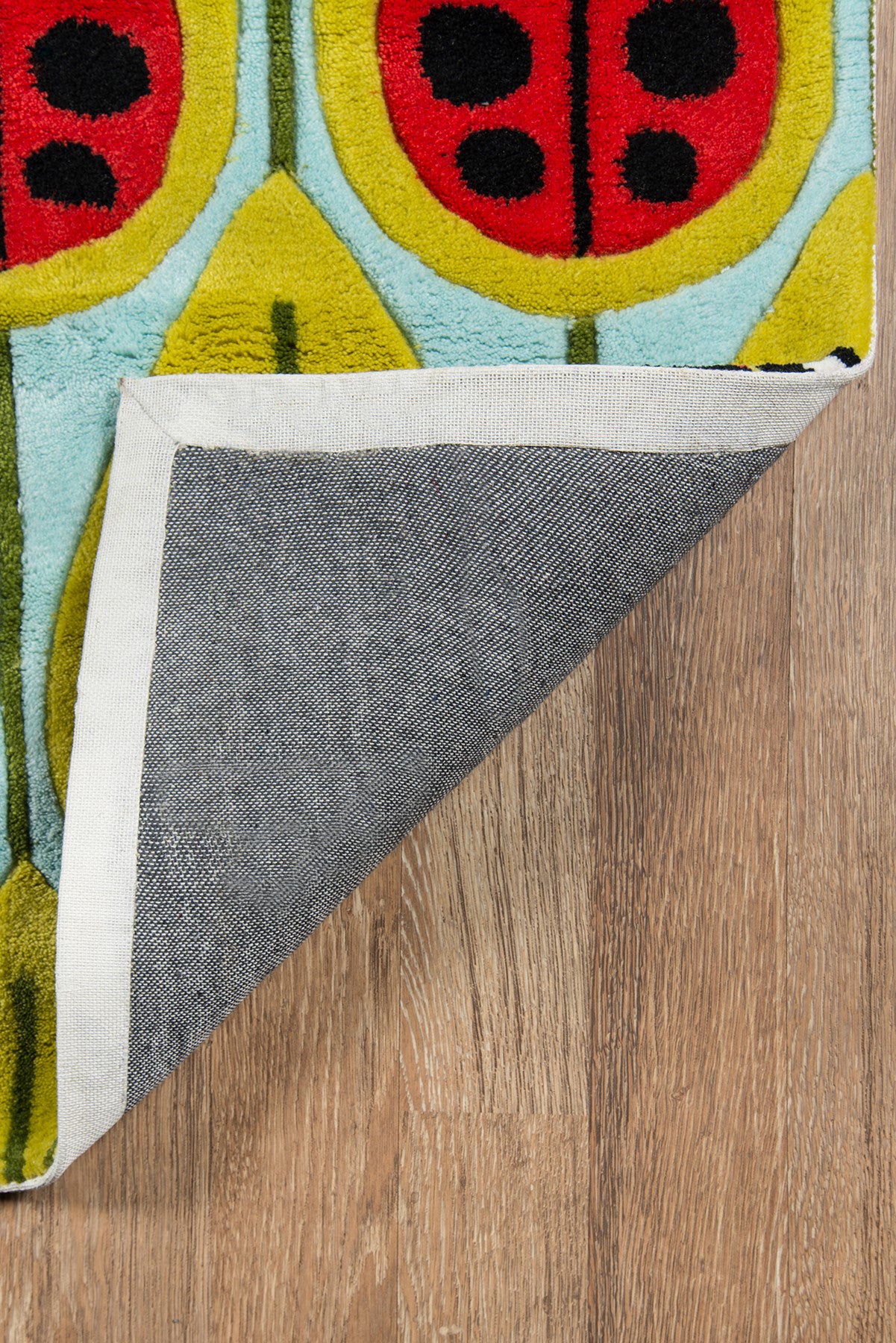 Momeni Lil Mo Whimsy LMJ13 Lady Bug Red Area Rug – Incredible Rugs and ...