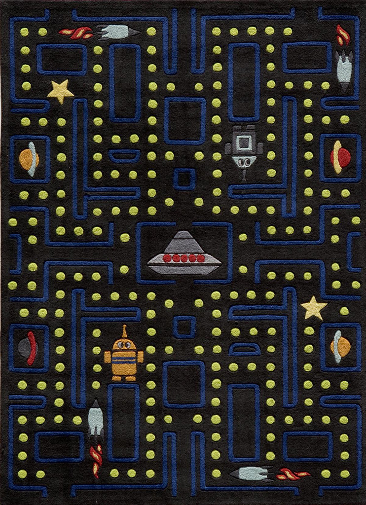 Momeni Lil Mo Whimsy LMJ14 Arcade Black Area Rug