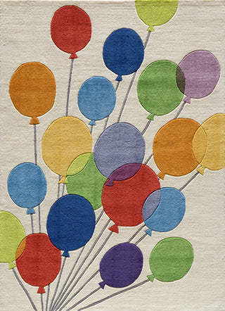 Momeni Lil Mo Whimsy LMJ16 Multi Balloons Area Rug main image