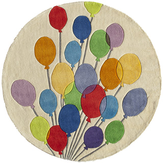 Momeni Lil Mo Whimsy LMJ16 Multi Balloons Area Rug 