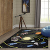 Momeni Lil Mo Whimsy LMJ22 Black Area Rug Detail Shot Feature
