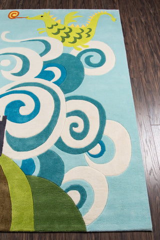 Momeni Lil Mo Whimsy LMJ30 Sky Area Rug Runner