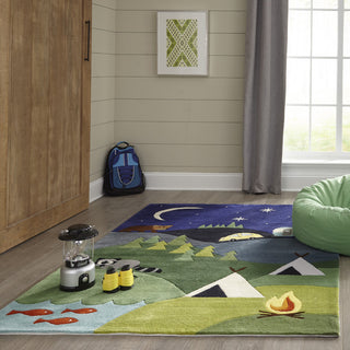 Momeni Lil Mo Whimsy LMJ31 Blue Area Rug