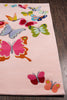 Momeni Lil Mo Whimsy LMJ32 Pink Area Rug Detail Shot