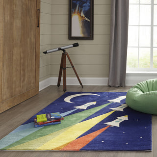 Momeni Lil Mo Whimsy LMJ33 Navy Area Rug Main Image