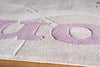 Momeni Lil Mo Hipster LMT-4 Lilac Area Rug Corner Shot