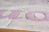Momeni Lil Mo Hipster LMT-4 Lilac Area Rug Closeup