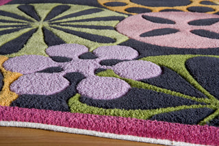 Momeni Lil Mo Hipster LMT-8 Black Area Rug Closeup