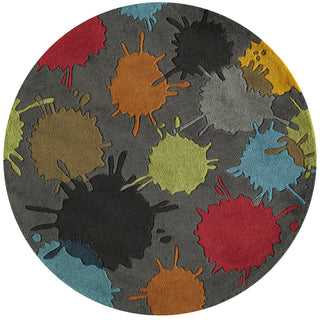 Momeni Lil Mo Hipster LMT-9 Grey Area Rug Close up