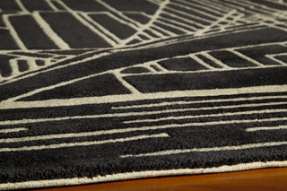 Momeni Lil Mo Hipster LMT10 Black Area Rug Closeup