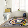 Momeni Lil Mo Hipster LMT12 Grey Area Rug Detail Shot Feature