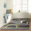 Momeni Lil Mo Hipster LMT14 Blue Area Rug Detail Shot Feature