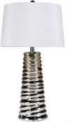 Surya Ceramic LMP-1000 White Lamp Table Lamp