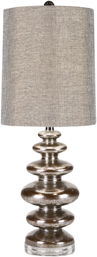 Surya Glass LMP-1008 Silver Lamp Table Lamp