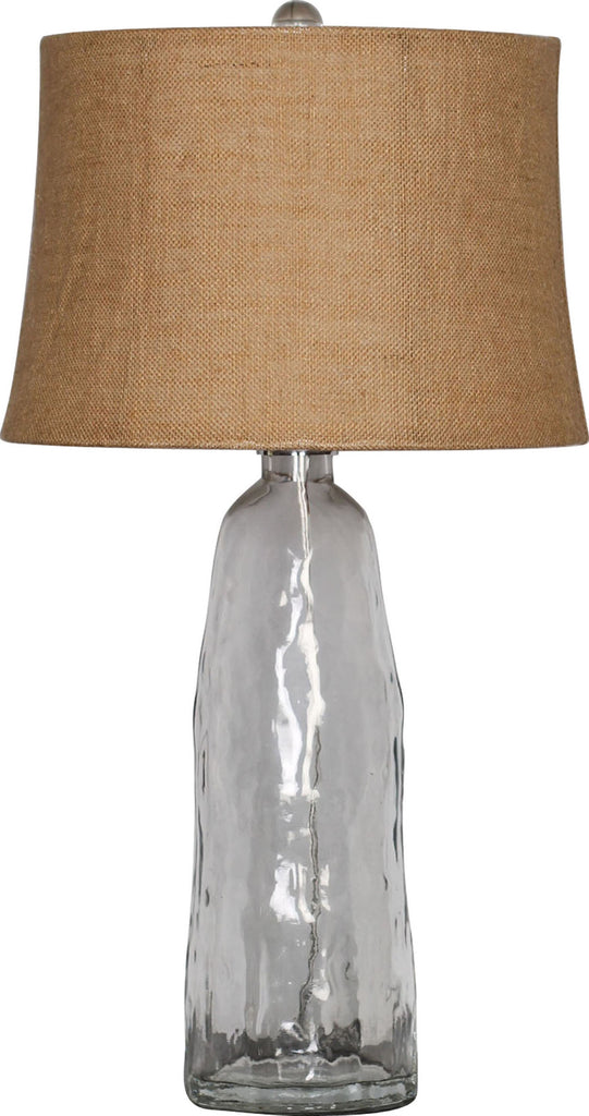 Surya Glass LMP-1011 Natural Lamp Table Lamp