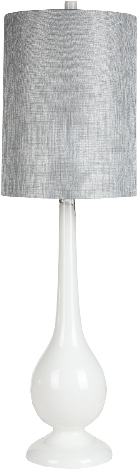 Surya Glass LMP-1021 Silver Lamp Table Lamp
