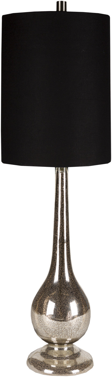Surya Glass LMP-1023 Black Lamp Table Lamp