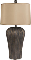 Surya Resin LMP-1037 Light Gold Lamp Table Lamp